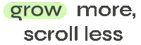 joinmelon grow scroll join melon grow more Sticker