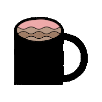 Los Angeles Coffee Sticker by GO RIDE