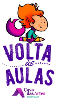 acasadasartes cda volta as aulas a casa das artes Sticker