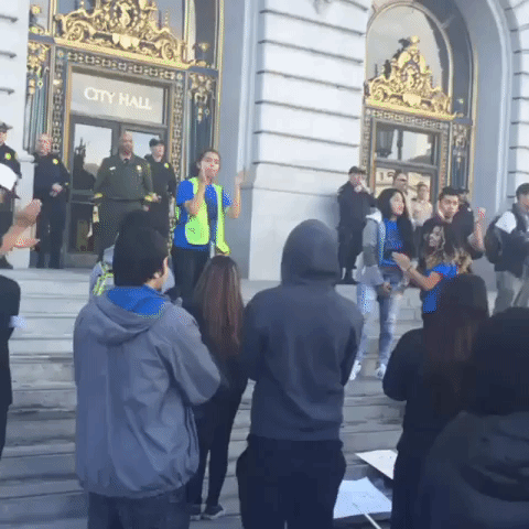 San Francisco Students March on City Hall in Wake of Police Shooting
