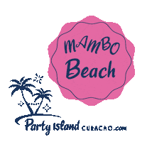Beach Caribbean Sticker by Party Island Curacao