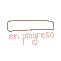 nanuspapers progress proceso in progress en proceso Sticker