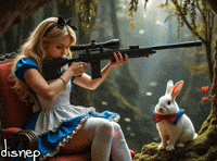 Sexy Alice In Wonderland GIF
