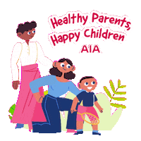 Aia Sticker by Book of Lai