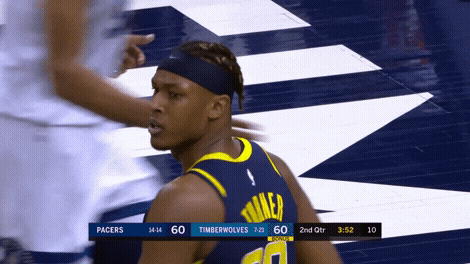 Myles Turner What GIF by Indiana Pacers