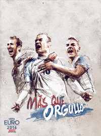 euro 2016 inglaterra GIF by ESPN FC