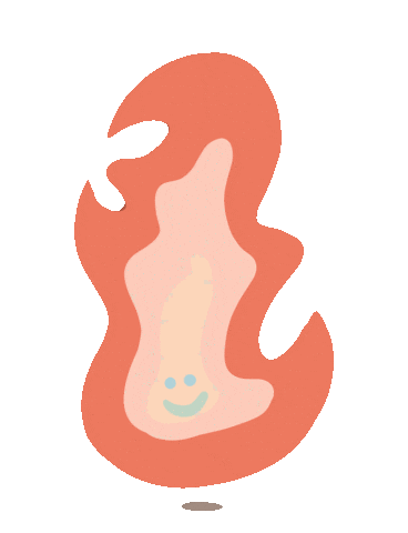 Art Burn Sticker