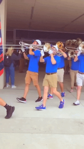 Gator Marching Band Uf GIF by University of Florida College of Education