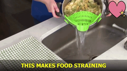 giphygifmaker giphyattribution drainer magic strainer GIF