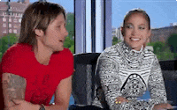 jennifer lopez happy dance GIF by American Idol