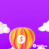 Hot Air Balloon Sky GIF by Millions
