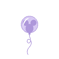 Disney World Balloon Sticker
