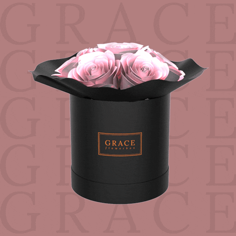 rose flowers GIF by GRACE Flowerbox