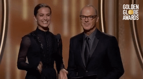 alicia vikander GIF by Golden Globes