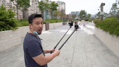 jascamera giphyupload idolcam 3 axis gimbal insta360 one r GIF