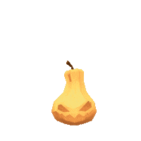 Halloween Pumpkin Sticker by Sofs Designs