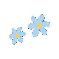 Blomst Sticker by PernilleSofie.dk