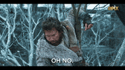 Scared Oh No GIF by Britannia