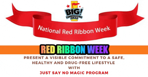 bigfundraisingideas giphygifmaker ideas red ribbon red ribbon week GIF