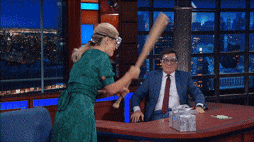 scared stephen colbert GIF by The Late Show With Stephen Colbert
