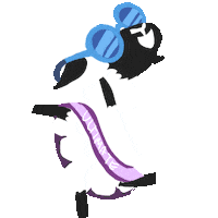 clevendeavgames dance victory uch ultimate chicken horse Sticker