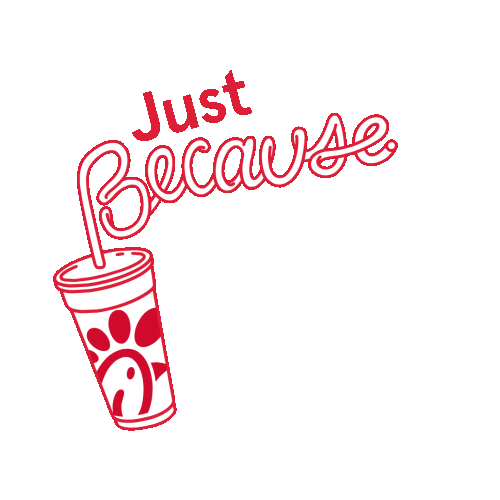 Treat Yourself Just For Fun Sticker by Chick-fil-A