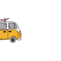 Van Vw Sticker by emydiycom