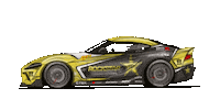Toyota Supra Drifting Sticker