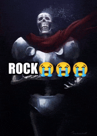 Toby Fox Rock GIF
