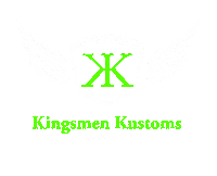 kingsmenkustoms men kings village com Sticker
