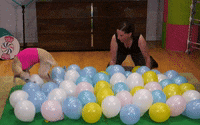 Balloon Lol GIF by The Tonight Show Starring Jimmy Fallon
