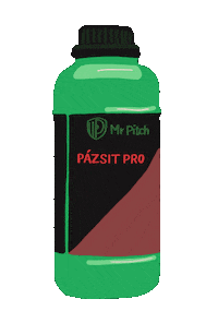 mrpitch fu noveny zold kert Sticker