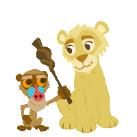 Happy The Lion King Sticker by Walt Disney Studios