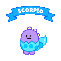 Happy Zodiac Sign Sticker by DINOSALLY