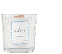 gemscentscandles candles gem scents candles Sticker
