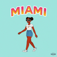 Palm Trees Wow GIF by World Of Women