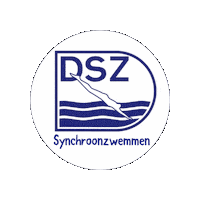 DSZsynchroonzwemmen swimming den haag denhaag zwemmen Sticker
