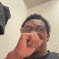 Not Funny Glasses GIF