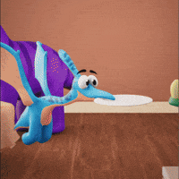 Helping Good Vibes GIF by Claynosaurz