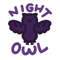 Good Night Sleeping Sticker by Demic