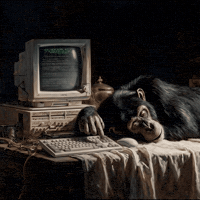 Bored Digital Art GIF