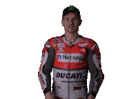 swipe up jorge lorenzo Sticker by MotoGP