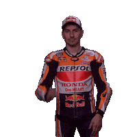 happy jorge lorenzo Sticker by MotoGP
