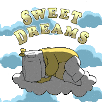 Happy Good Night Sticker by Ordinary Friends