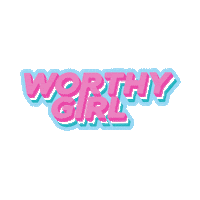 Art Wow Sticker by Worthy Girl