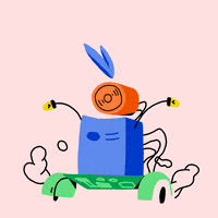 fredericsiegel dance animation loop robot GIF