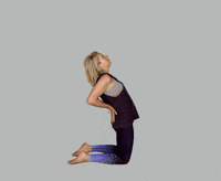 yoga pose GIF
