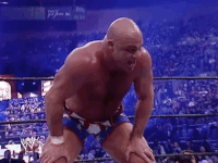 kurt angle wrestling GIF by WWE