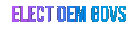 Vote Election Sticker by Democratic Governors