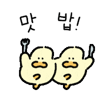 420gram00 hungry character duck banana Sticker
